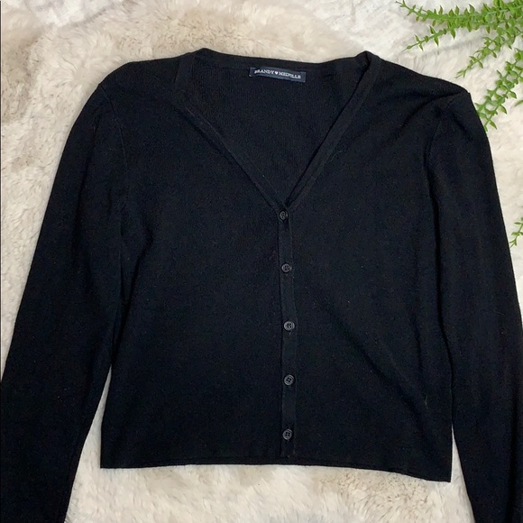 Brandy Melville Sweaters - Brandy Melville Black Cardigan Button Down S